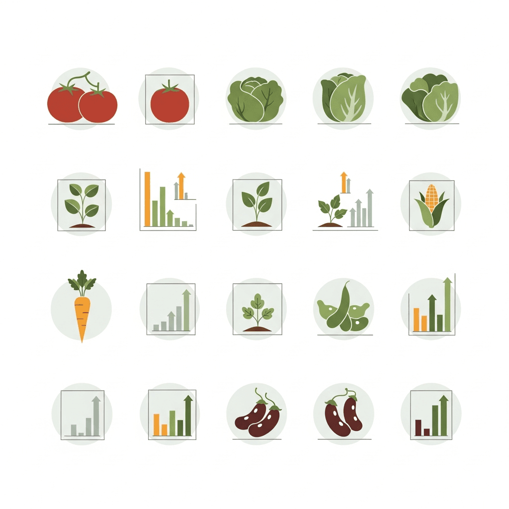 Vegetable Garden Spacing Chart: Plant Spacing Calculator and Yield Guide