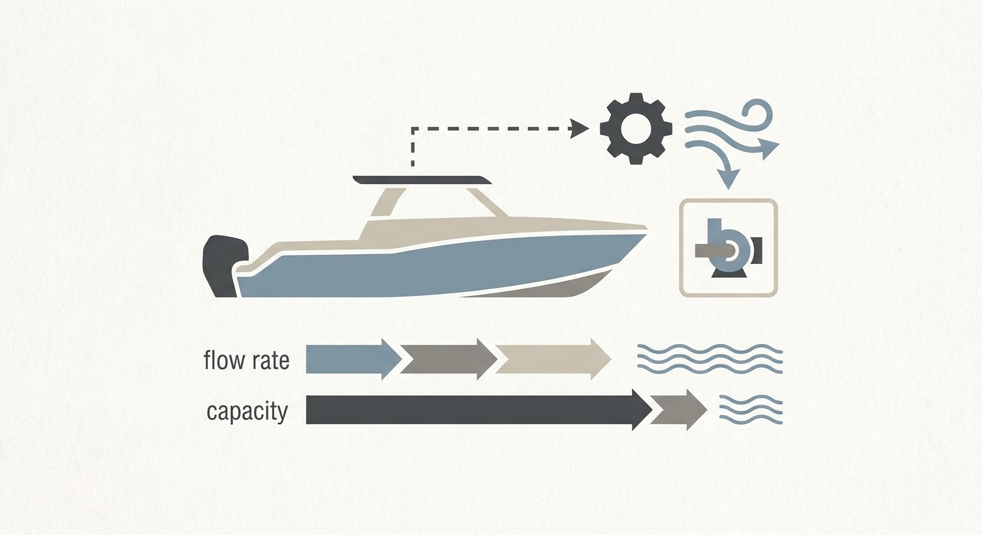 How to Size a Bilge Pump for a 25-Foot Boat (2026 GPH Guide)
