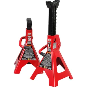 BIG RED Torin Steel Jack Stands 3 Ton Pair
