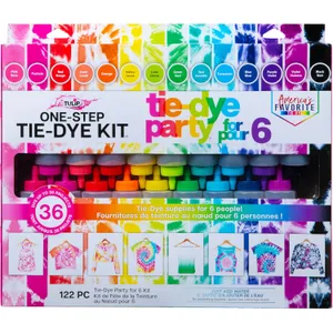 Jacquard Tie Dye Kit for 15+ Shirts 6 Colors