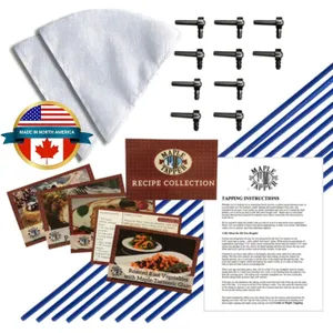 MAPLE TAPPER Syrup Tree Tapping Kit 10 Spiles + Tubes + Filters