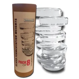 Premium Glass Fermentation Weights 8-Pack
