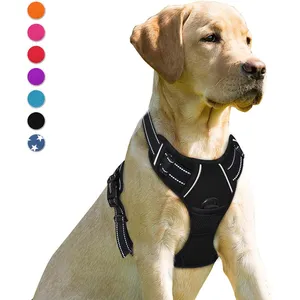 BARKBAY No Pull Dog Harness Front Clip Reflective