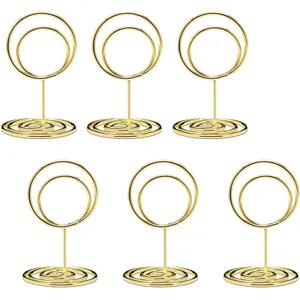 Jofefe 20pcs Mini Place Card Holders Table Stands