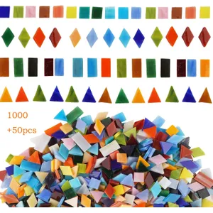Mosaic Mercantile Glass Tiles Assorted 3lb