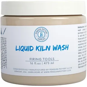 Penguin Pottery Liquid Kiln Wash 16oz Ready-to-Use