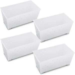Cheese Molds Set of 4 Rectangular Draining Baskets