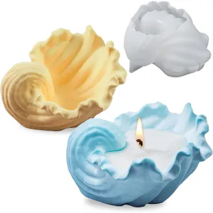 Wehous Resin Molds Silicone Wave Shell Tray