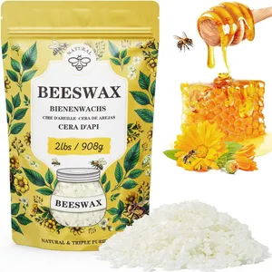 Beeswax Pellets White 2lb Cosmetic Grade for Lip Balm