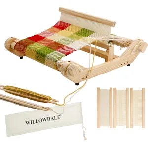 WILLOWDALE 12" Rigid Heddle Loom Kit with Shuttle & Stand