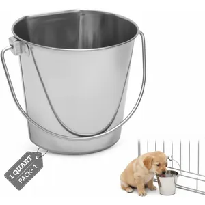 Little Giant 3-Gallon Flat Back Bucket for Livestock