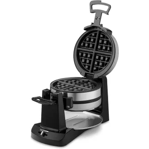 Cuisinart Double Flip Belgian Waffle Maker Stainless Steel